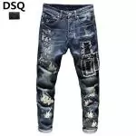 dsquared2 cool guy jeans causal denim  embroidery fish flower